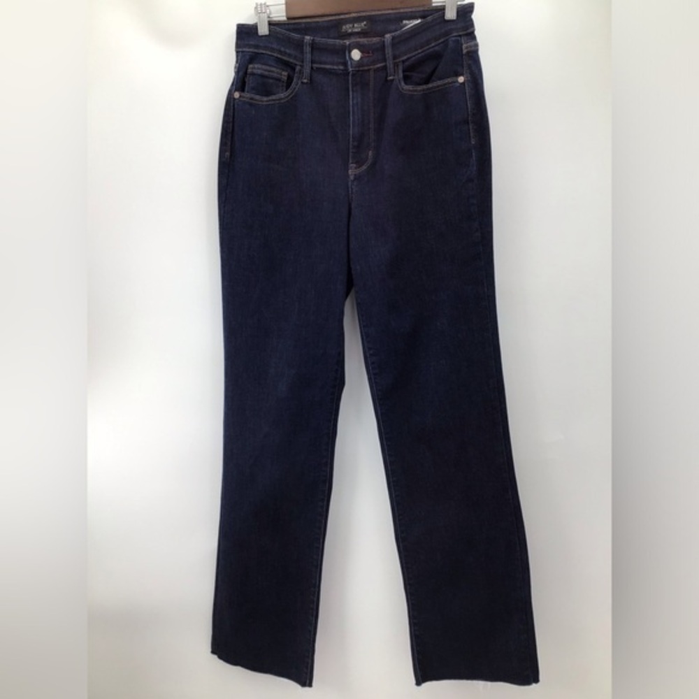 Judy Blue Dark Indigo High Waist Straight Leg Jeans Stretch